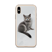 Relaxing British Shorthair Cat iPhone Case