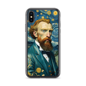 Van Gogh Potrait Painting iPhone Case