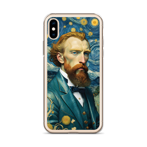 Van Gogh Potrait Painting iPhone Case