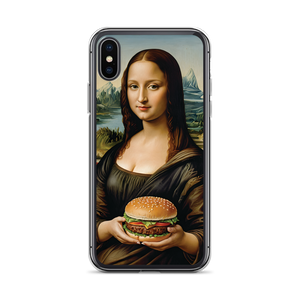 Monalisa Burger iPhone Case