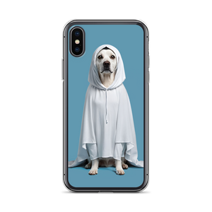 Dog in Ghost Costume iPhone Case