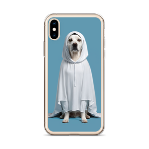 Dog in Ghost Costume iPhone Case