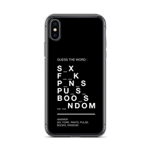 Guess The Word (Funny) iPhone Case