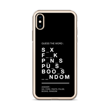 Guess The Word (Funny) iPhone Case