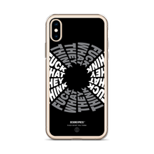 F**ck What They Think Grayscale iPhone Case