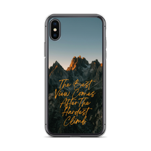 The Best View Comes iPhone Case