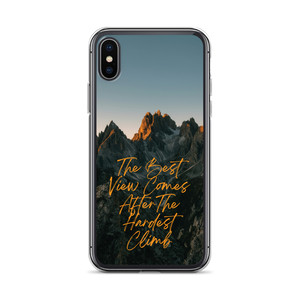 The Best View Comes iPhone Case