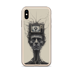 Brain Wash by Media iPhone Case