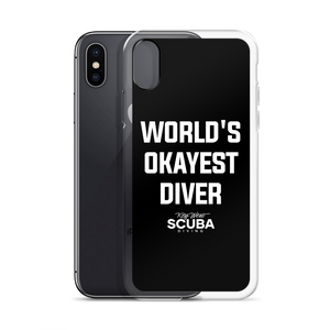 World's Okayest Diver Clear Case for iPhone®