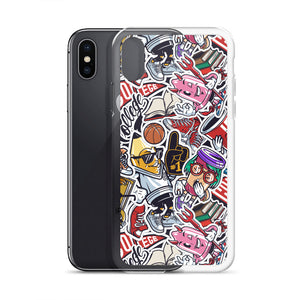 Street Art College Pattern iPhone Case