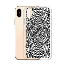 Vertigo Optical Illusion Background iPhone® Phone Case