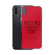 Red is the color of love iPhone® Phone Case