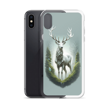 Green White Deer iPhone Case