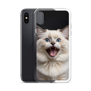 Angry Ragdoll Kitten iPhone Case