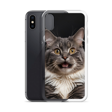 Shocked Cat Face iPhone Case