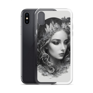 Grayscale Gaia iPhone Case