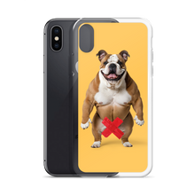 Bulldog X-Tape Yellow iPhone Case