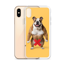 Bulldog X-Tape Yellow iPhone Case