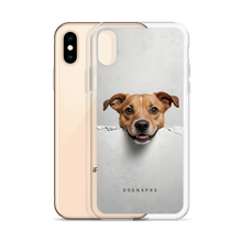 Smile Dog Peep iPhone Case