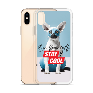 Be Yourself & Stay Cool iPhone Case