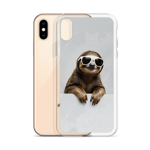 Cool Smiling Sloth iPhone Case