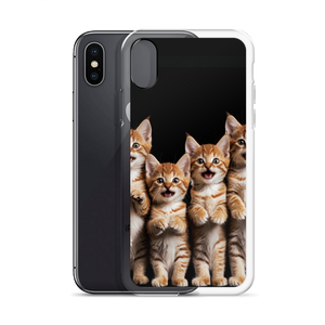 Four Cute Cats iPhone Case