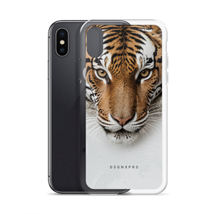 Silent Tiger Head iPhone Case