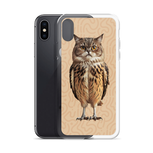 Cat Owl iPhone Case