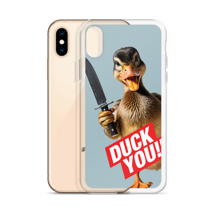 Duck You iPhone Case