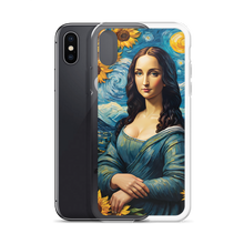 Monalisa Painting in Van Gogh Style iPhone Case