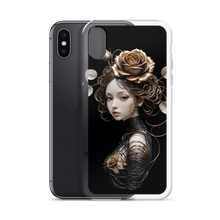 Lady Rose Copper Wire Art iPhone Case