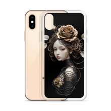 Lady Rose Copper Wire Art iPhone Case