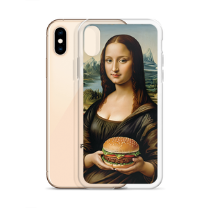 Monalisa Burger iPhone Case