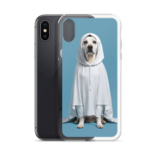 Dog in Ghost Costume iPhone Case