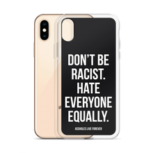 Don't Be Racist (Funny) iPhone Case