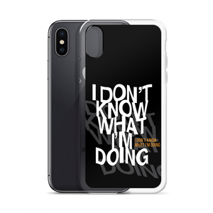 I Don't Know (Funny) iPhone Case