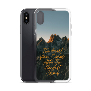 The Best View Comes iPhone Case