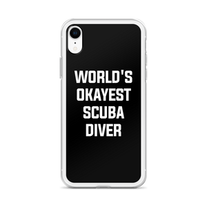 World's Okayest Scuba Diver Clear Case for iPhone®
