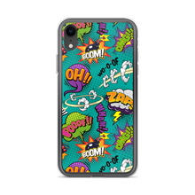 Comic Text Pattern iPhone Case