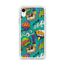 Comic Text Pattern iPhone Case