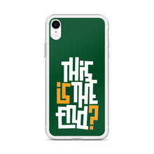 IS/THIS IS THE END? Forest Green iPhone Phone Case