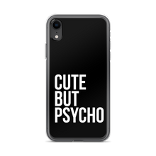 Cute But Psycho iPhone® Black Phone Case