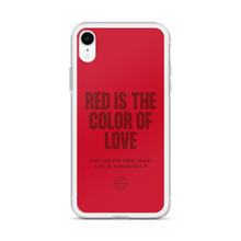 Red is the color of love iPhone® Phone Case