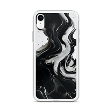 Black and White Fluid iPhone® Phone Case