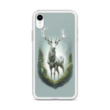 Green White Deer iPhone Case