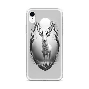 The Grayscale Deer iPhone Case