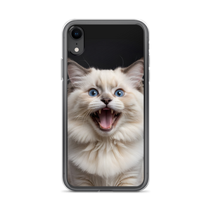 Angry Ragdoll Kitten iPhone Case