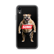 Sumo Bulldog Black iPhone Case