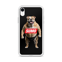 Sumo Bulldog Black iPhone Case