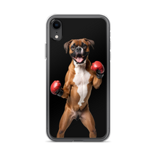 Boxer Boxing Black iPhone Case